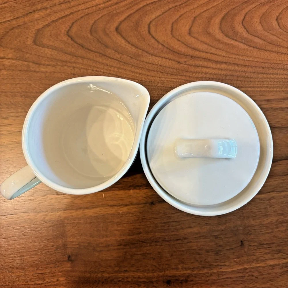 Betty Crocker Country Inn Collection Creamer and Sugar Bowl Set Stoneware